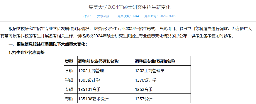 注意！多所院校报名条件有变！